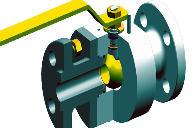 浮動球(qiu)閥結構