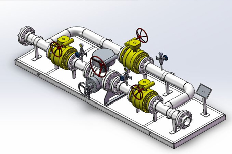 原(yuán)油管道清管撬(qiao) 原油管道清管(guan)撬