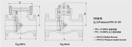 鑄鋼旋(xuán)啟式止回(huí)閥結構圖(tú) 鑄鋼旋啟(qi)式止回閥(fa)結構圖