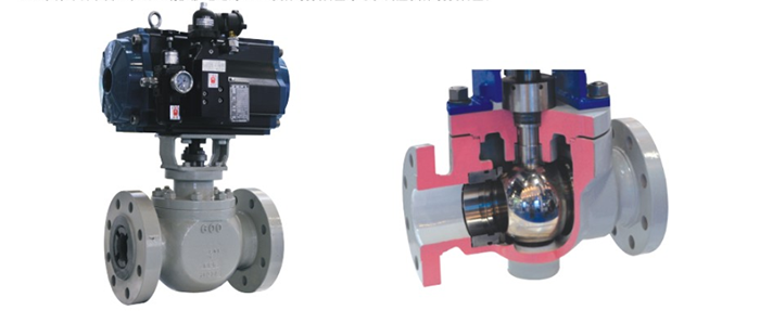 上裝式煤(méi)灰煤漿控制(zhi)閥産品結構(gòu)圖