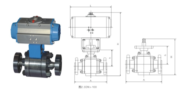 固定式(shì)金屬硬密封高(gāo)壓球閥産品結(jié)構圖 固定式金(jin)屬硬密封高壓(ya)球閥産品結構(gòu)圖
