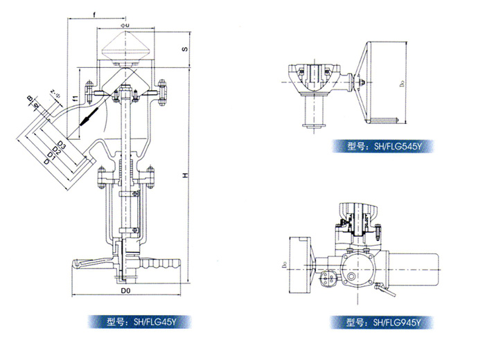 Y型管接放(fang)料閥産品(pin)結構圖 Y型(xing)管接放料(liào)閥産品結(jie)構圖