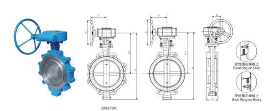 美(mei)标三偏(pian)心凸耳(er)對夾蝶(dié)閥産品(pǐn)結構圖(tu) 美标三(san)偏心凸(tu)耳對夾(jiá)蝶閥産(chan)品結構(gòu)圖
