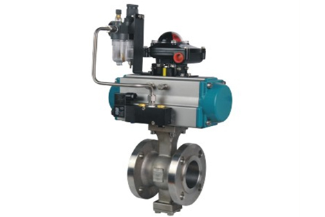 V型調(diao)節球閥(fa) V型調節(jie)球閥