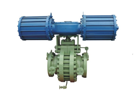 對分式球閥(fa)(鎖渣閥) 對(dui)分式球閥(鎖渣(zhā)閥)