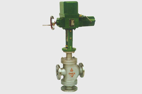 電動三(sān)通合流、分(fen)流調節閥(fá) 電動(dòng)三通合流(liu)、分流調節(jiē)閥