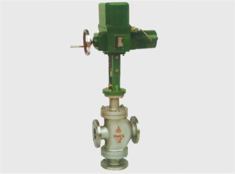 電動三(san)通合流、分流調節(jiē)閥 電動三通合流、分(fèn)流調節閥