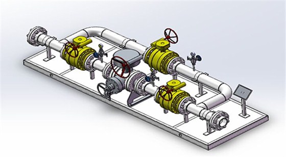 航天(tiān)泵閥 原油管道清(qing)管撬 航天泵閥 原(yuan)油管道清管撬