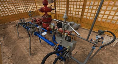 氣井井口(kou)一體化 氣(qì)井井口一(yi)體化