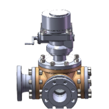 T型三通式(shi)球閥 T型三通(tōng)式球閥