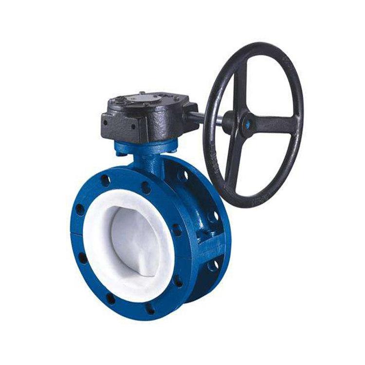 襯氟(fu)蝶閥圖 襯氟蝶(die)閥圖